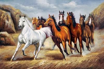 unknow artist Horses 024 oil painting image